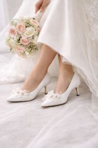 Giày Cưới Blossom Pearl Heels